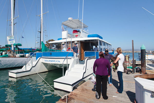 Boat charter from Dana Point